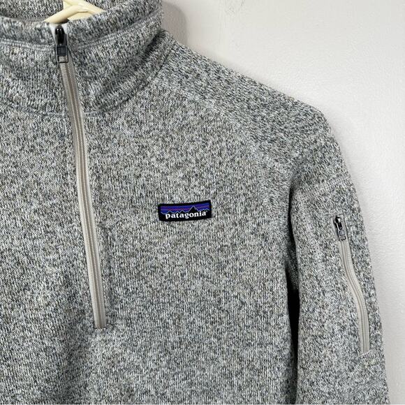 Patagonia Better Sweater Womens Small 1/4 Zip Slim Fit Pullover Gorpcore Jacket - Picture 3 of 8